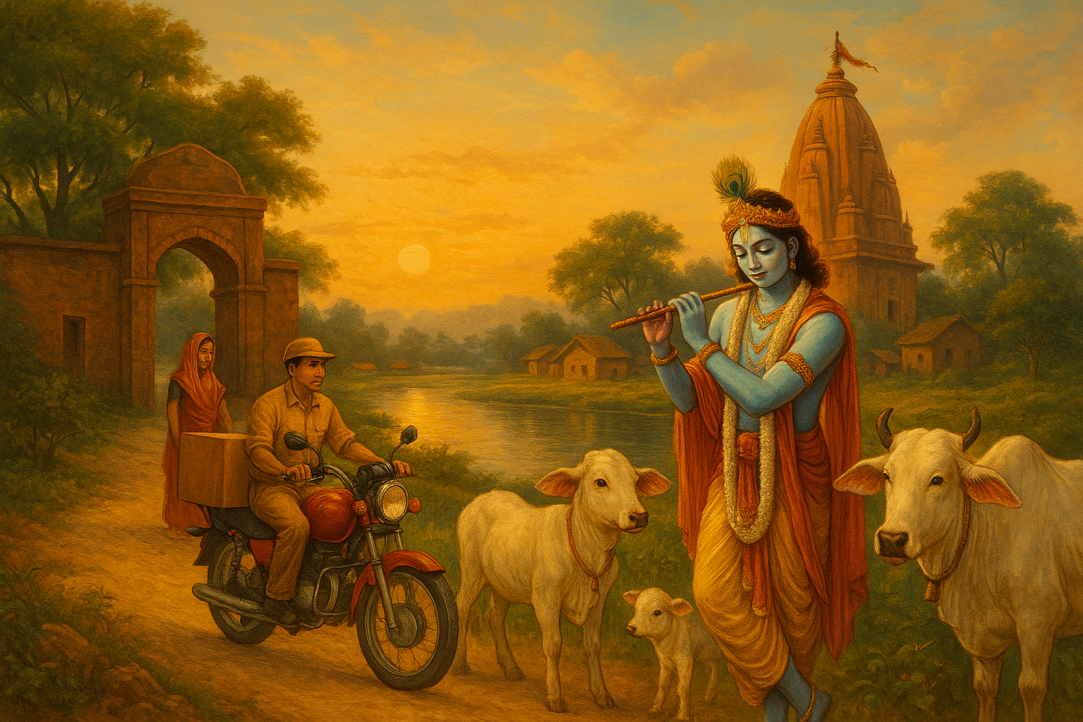 Vrindavan local delivery coverage